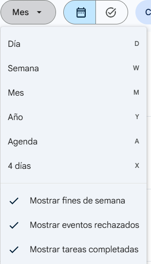 como organizar google calendar