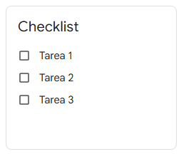 cómo usar google Keep checklist