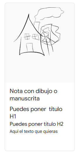 cómo usar google Keep nota dibujo o manuscrita