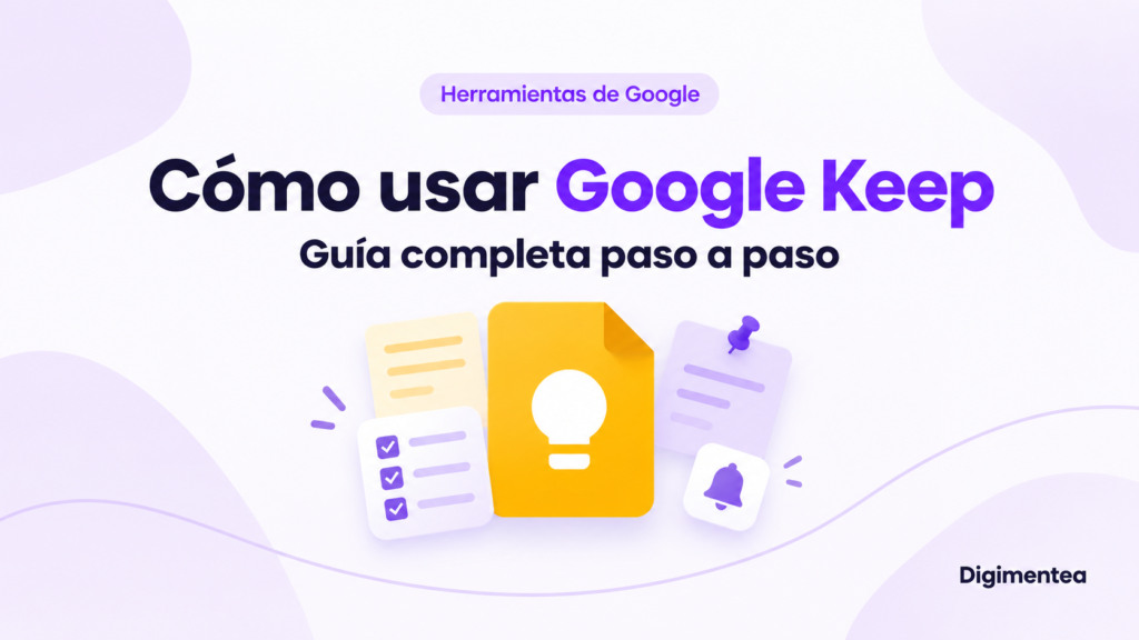 Cómo organizar Google Keep