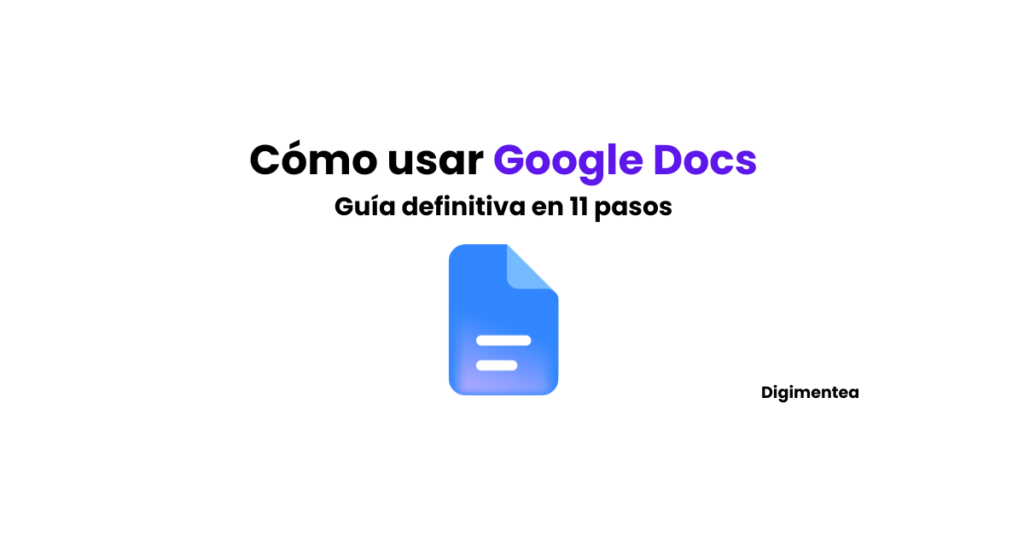 Cómo usar GOOGLE DOCS